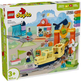 Lego Duplo Town 10428 stort interaktivt kvartertog