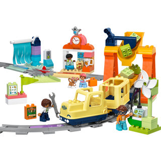 Lego Duplo Town 10428 stort interaktivt kvartertog