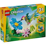 Lego ® creator 3i1 vilde dyr: farverig kolibri - 31384