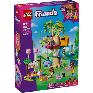 Lego friends 42666 kattefødselsdag og træhytte