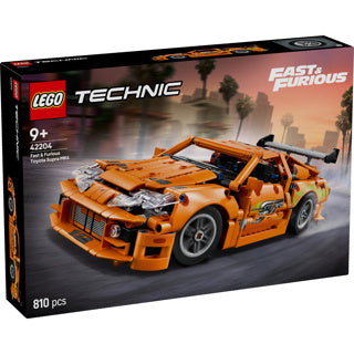 Lego® technic hurtigt og rasende toyota supra mk4 sæt - 42204