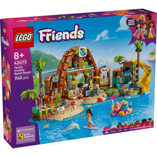Lego ® friends beach resort, byggesæt - 42673