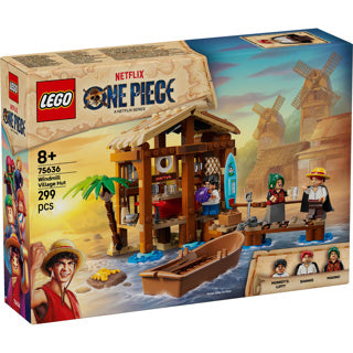 Lego ® hytte i ét stykke i vindmøllelandsbybyggesæt - 75636