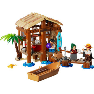 Lego ® hytte i ét stykke i vindmøllelandsbybyggesæt - 75636