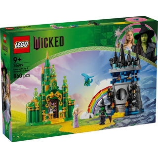 Lego ® ond smaragdby og kiamo ko slot, byggesæt - 75689