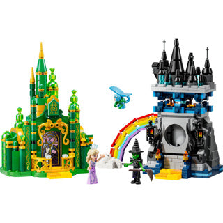 Lego ® ond smaragdby og kiamo ko slot, byggesæt - 75689