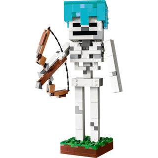 Lego ® minecraft® het skelet - decoratief gamingspeelgoed - modelbouwset - gamingmerchandise voor kinderen vanaf 10 jaar - 21594