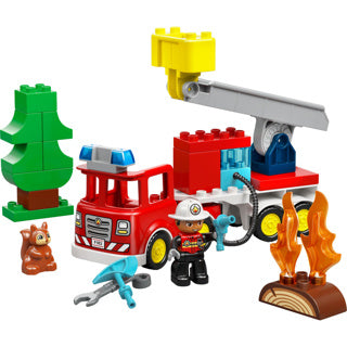 Lego Duplo Town 10473 brandbil med slange og brandmand