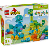 Lego ® Duplo® City 3-i-1 dinosaurer på hjul - 10451