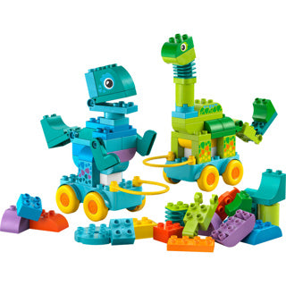 Lego ® Duplo® City 3-i-1 dinosaurer på hjul - 10451