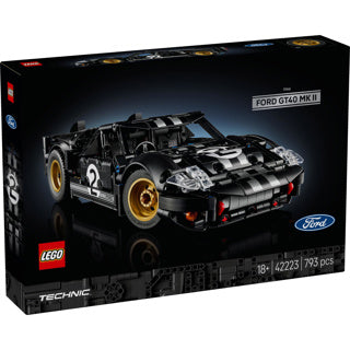 Lego technic 42223 1966 ford gt40 mkii racerbil