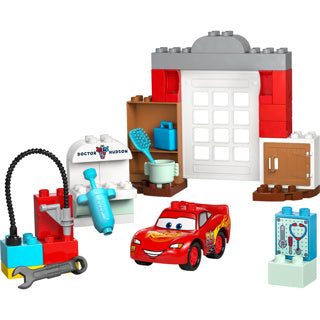 Lego Duplo Disney og Pixar Cars McQueens besøg i Docs Garage - 10456