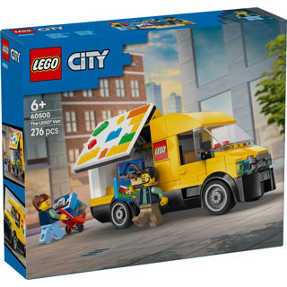 Lego ® city: varevognen - bygge- og legesæt til bilfans fra 6 år - med 2 minifigurer - 60500
