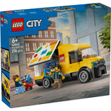 Lego ® city: varevognen - bygge- og legesæt til bilfans fra 6 år - med 2 minifigurer - 60500