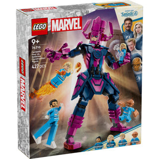 Lego superhelte vidunder 76316 fantastisk fire vs. galactus konstruktionsfigur