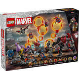 Lego ® marvel avengers: slutspillets sidste kampbyggesæt - 76323