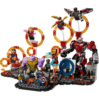 Lego ® marvel avengers: slutspillets sidste kampbyggesæt - 76323