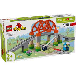 Lego Duplo Town 10426 togbro og sporudvidelsessæt