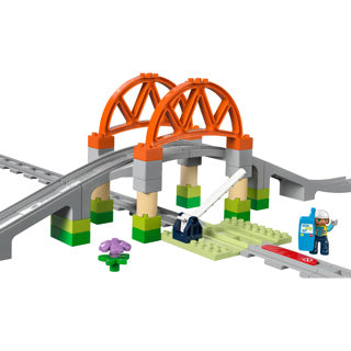 Lego Duplo Town 10426 togbro og sporudvidelsessæt