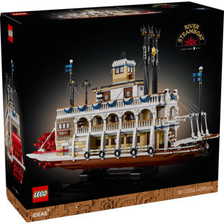 Lego ideas dampbådsbyggesæt til voksne - 21356