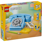 Lego ® creator 3i1 retro telefon, vintage telefon - 31174