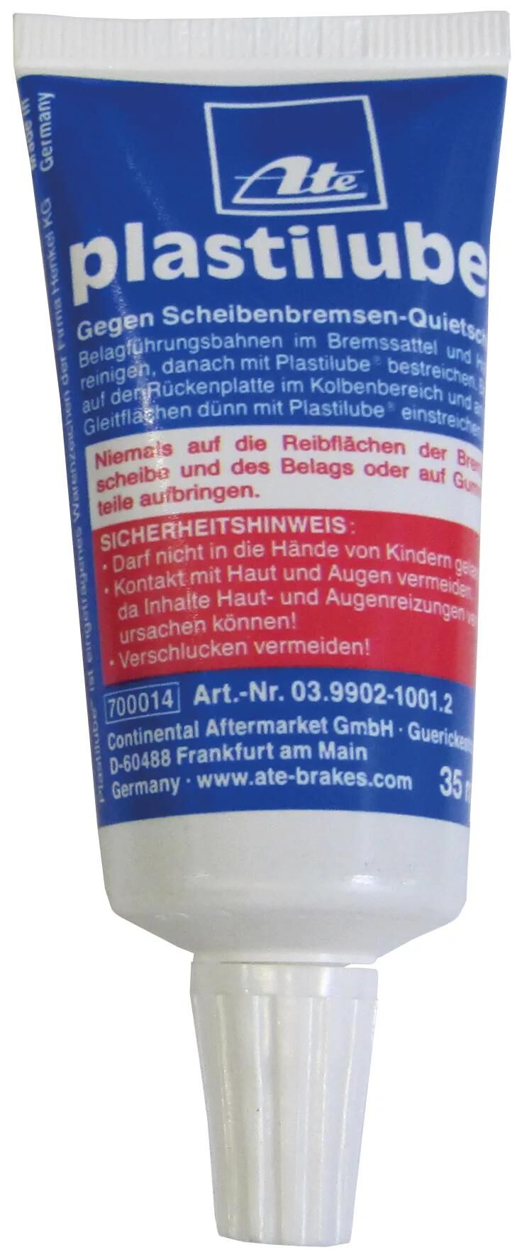 Spiste samlepasta plastilube plastilube 35 ml indhold 35ml tube