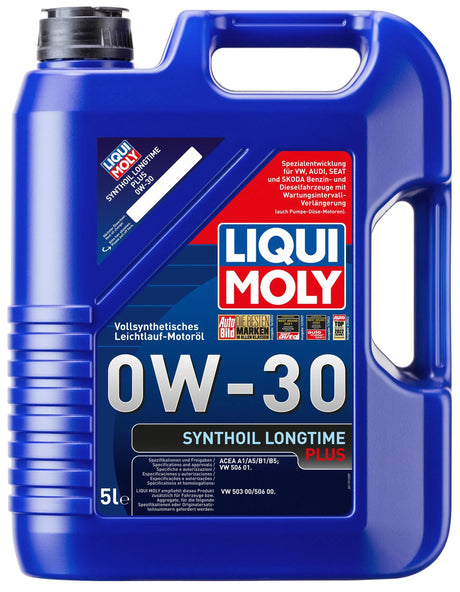Liqui moly motorolie longtime plus synth.longtime plus 0w-30 lm 5 ltr.