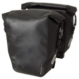 Agu clean dubbele fietstas shelter click'ngo medium mik black