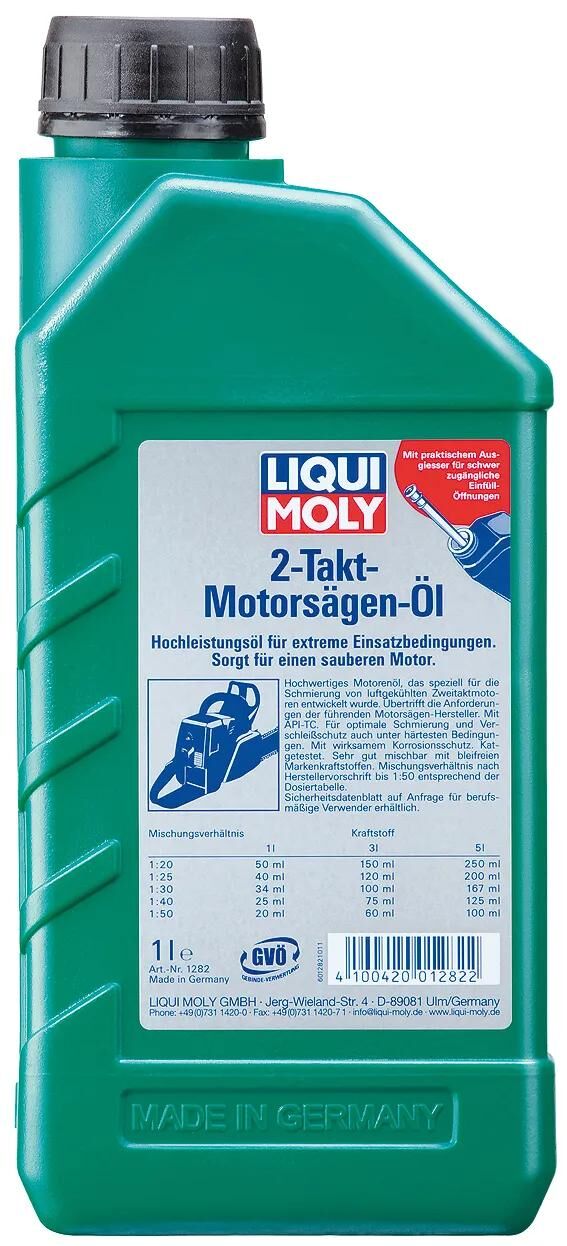 Liqui moly motorolie 2-takts motorsavolie 2-takts motorsavolie lm 1ltr.