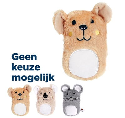 Fofos hvalp koala hamster mus plys assorteret