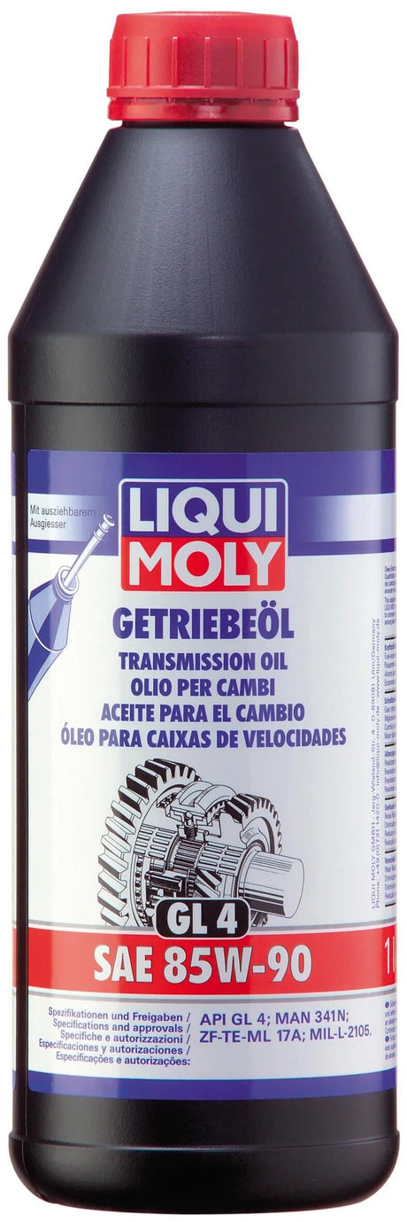 Liqui moly getriebeöl gl 4 gearolie gl4 1ltr. sae85w-90
