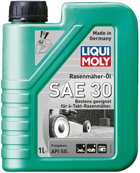 Liqui moly motorolie rasenmäher-öl plænefrøolie sae30 1 ltr.