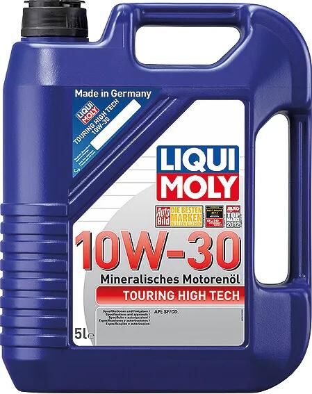 Liqui moly motorolie touring højteknologisk motorolie 10w-30 5 ltr.
