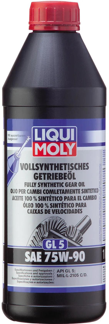 Liqui moly transmissionsolie gl5 getroel 75w90 gl5 1l lm