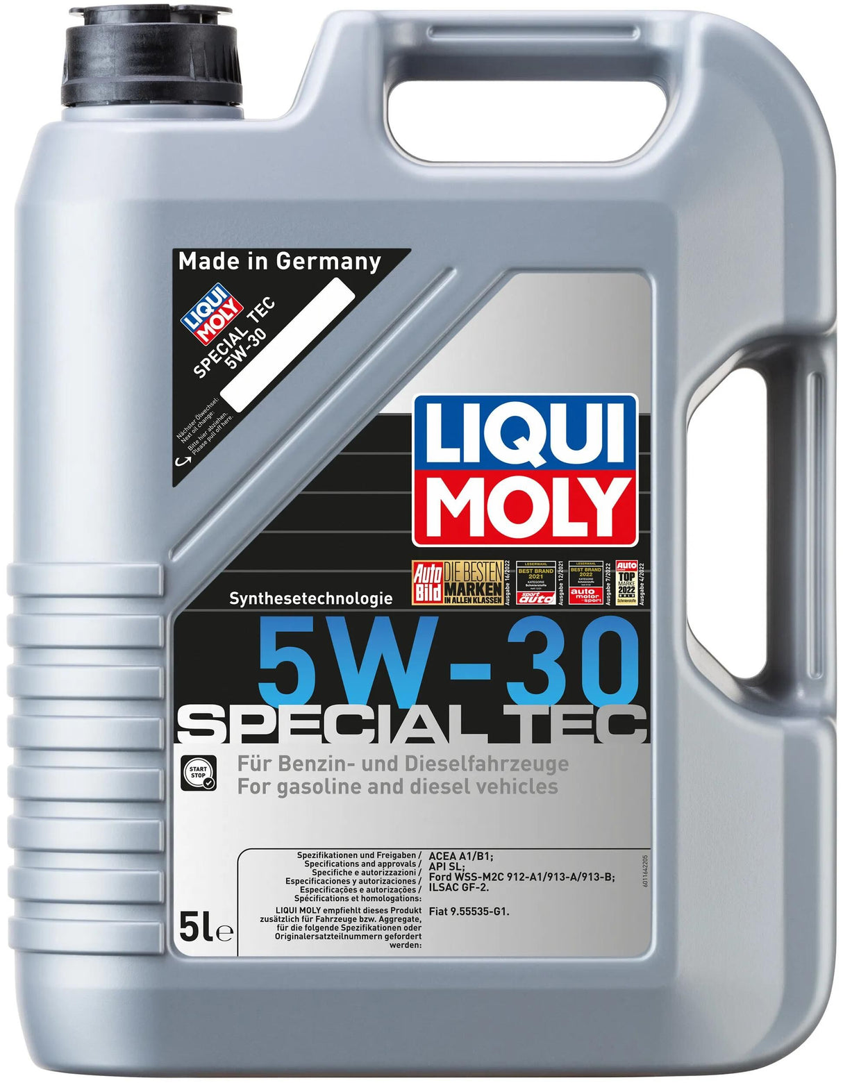 Liqui moly motorolie special tec special tec 5w-30 5l motorolie