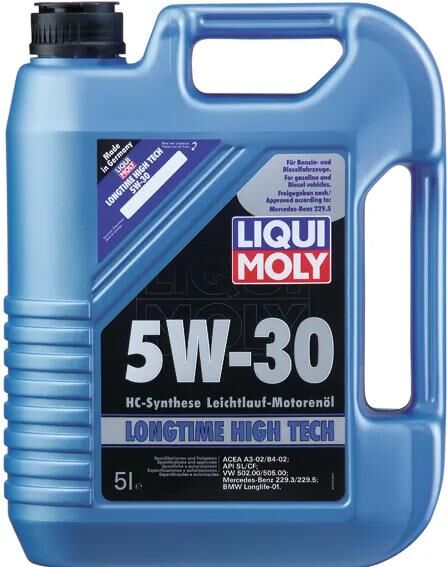 Liqui moly motorolie langtidsholdbar højteknologisk motorolie lm 5w30 5 ltr. mangeårig højteknologi