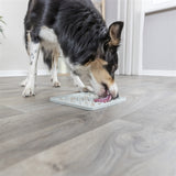 Trixie lick'n'snack mat silikone lysegrå