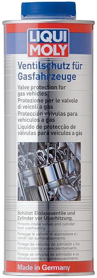 Liqui moly additiv ventilschutz für gasfahrzeuge ventildæksel til gaskøretøj lm 1 ltr.
