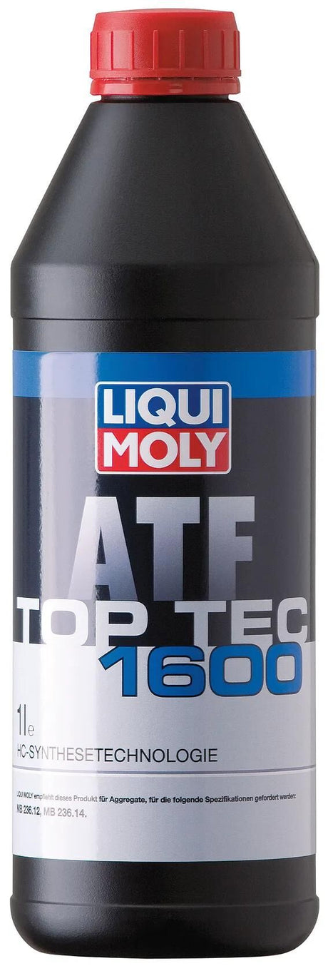 Liqui moly transmissionsolie top tec atf 1600 top tec atf 1600 dosis 1l
