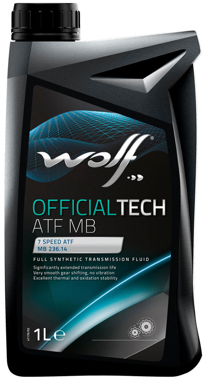 Wolf getriebeöl officialtech atf mb gearolie 1l rød off.tech atf mb