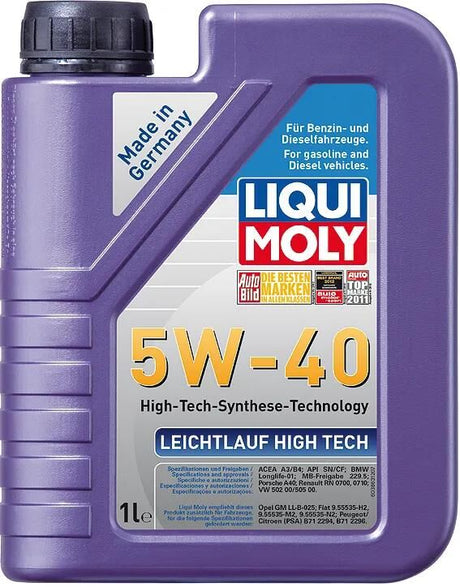 Liqui moly motorolie leichtlauf high tech ll high tech 5w-40 dosis 1l