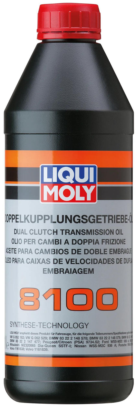 Liqui moly transmissionsolie 8100 olie dobbeltkobling. 1l 810