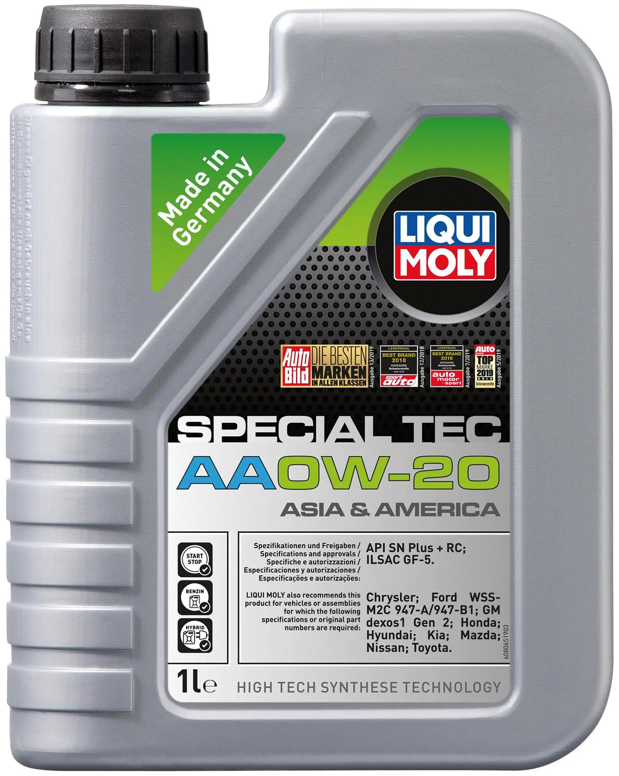 Liqui moly motorolie special tec aa special tec aa 0w20 1l motorolie