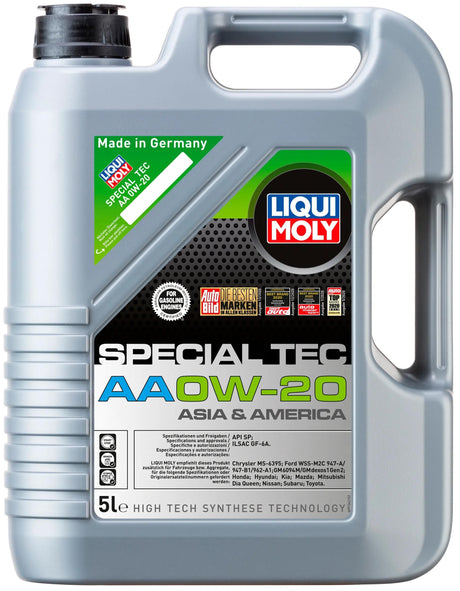 Liqui moly motorolie special tec aa spec.tec aa 0w-20 5l motorolie