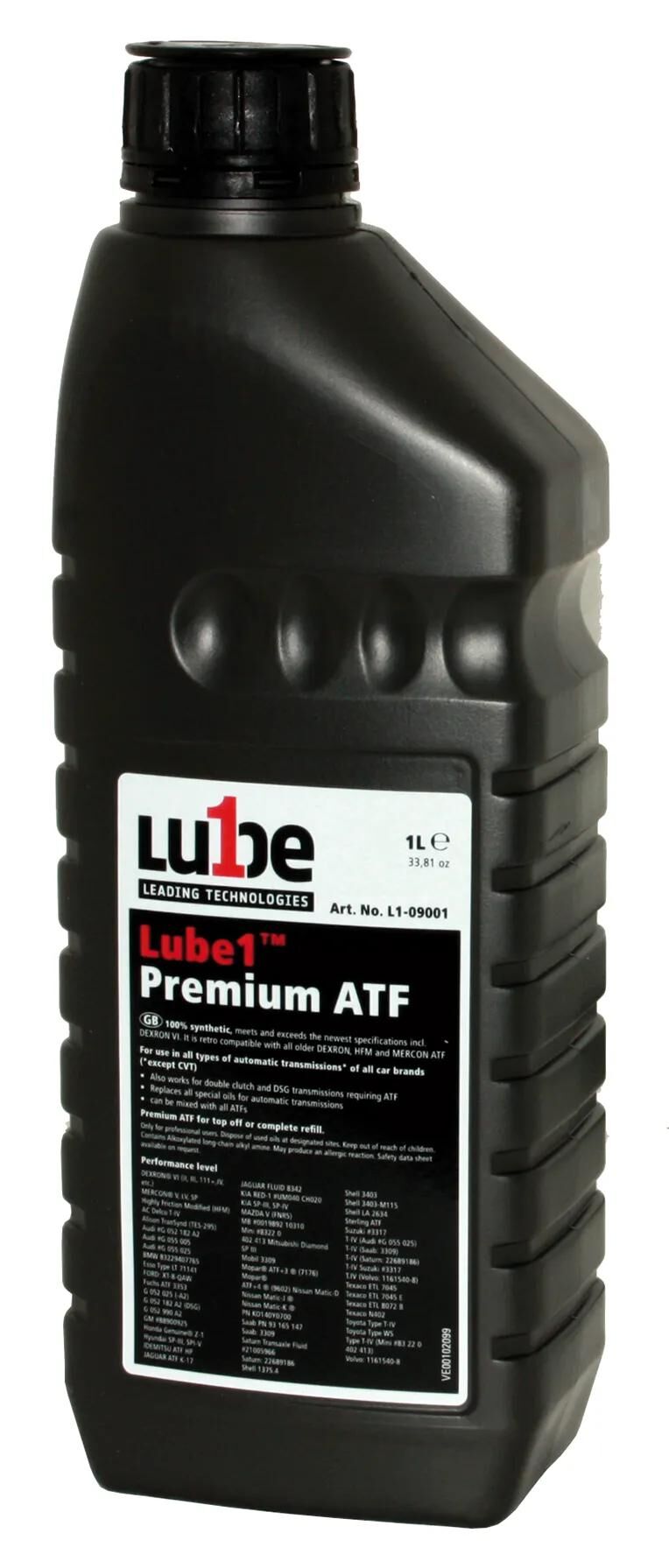 Lube1 transmissionsolie premium atf premium atf 1l