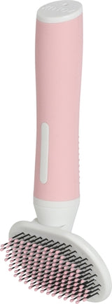 Zolux anah slicker børste blød pink hvid