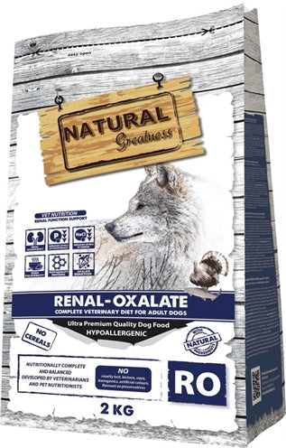 Naturlig storhed veterinær diæt hund renal oxalat komplet