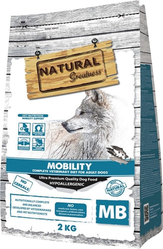 Naturlig storhed veterinær diæt hund mobilitet voksen