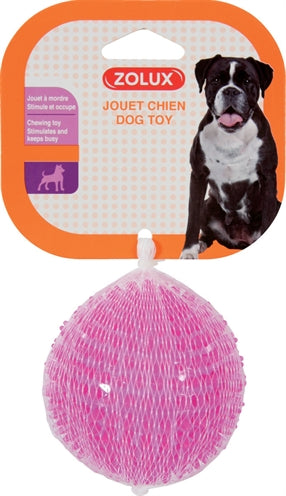 Zolux dukke tpr spike ball pink