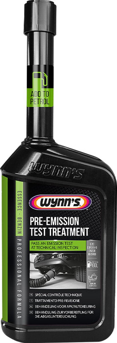 Wynn's benzin præ-emission testbehandling - benzin